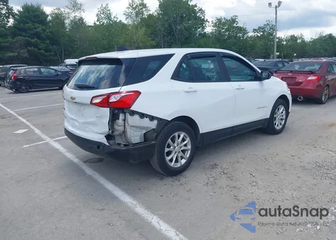 2020 Chevrolet Equinox Fwd Ls из США, поврежденный, VIN 3GNAXHEV5LS715718